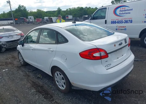 2012 Ford Fiesta Se из США, поврежденный, VIN 3FADP4BJ9CM180418